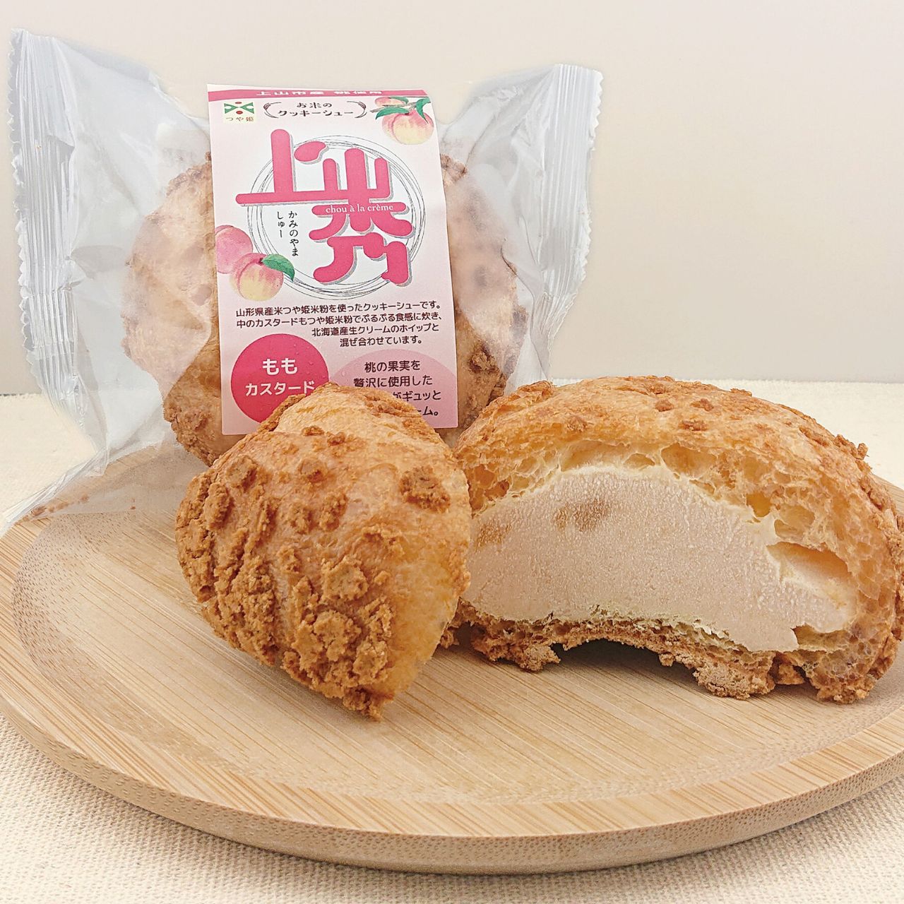 ももシュー断面
