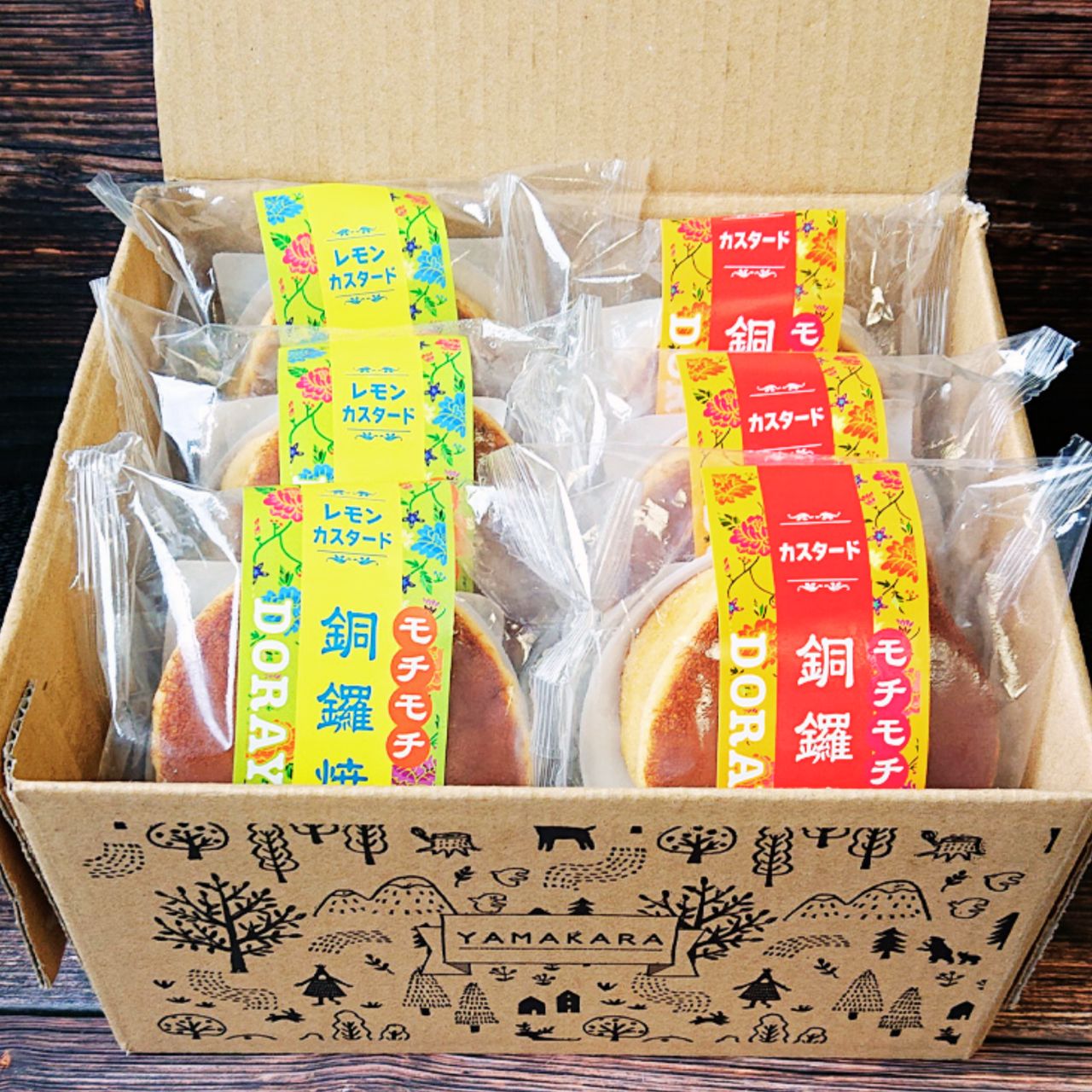 モチモチ銅鑼焼6個》 – Yamakara ONLINE Shop